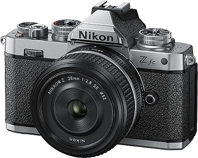 Nikon Z fc com lente Prime de Edição Especial | Câmera mirrorless compacta inspirada no estilo retrô para fotos e vídeos, com lente prime de 28mm f/2.8 combinando | Modelo Nikon USA