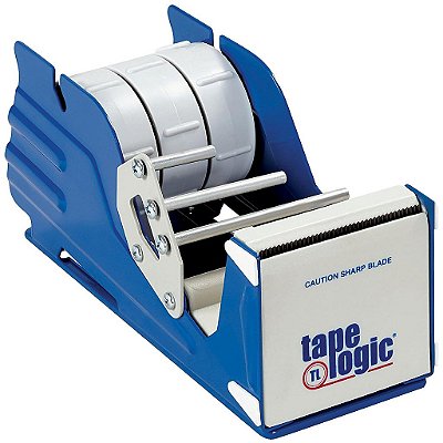 Grande Dispensador de Mesa Multi Rolo para Fornecimento de Caixas, 3, Azul, 1/Unidade