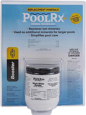 Pool RX 332066 PoolRX+ Impulsionador de Algaecida para Piscina Preta, Unidade Única