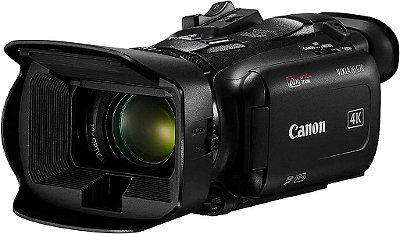 Filmadora Canon VIXIA HF G70 1/2.3” CMOS Sensor 4K UHD, Zoom Óptico 20x, Zoom Digital 800x, Estabilização de Imagem, HDMI, Transmissão ao Vivo por USB, Gravação