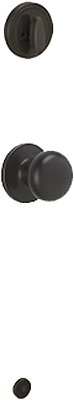 SCHLAGE Dexter by Schlage JH59STR716 Maçaneta de porta interna Stratus Knob, Bronze Envelhecido