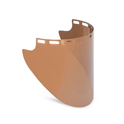 Viseira Facial Resistente ao Calor Jackson Safety - Dourado, Alumínio e Refletivo Térmico - Policarbonato, Anti-Risco, Alta Resistência ao Calor (10x20x0.075)