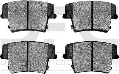 Dynamic Friction Company Heavy Duty Pads - Semi Metálicos 1214-1057-00 - Jogo Traseiro
