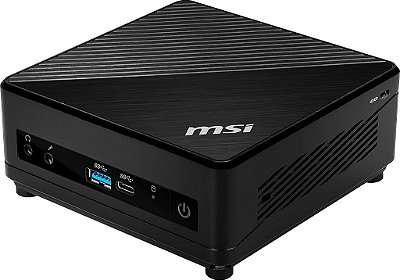 MSI Cubi 5 Mini PC: Intel Core i3-10110U, 8GB DDR4 (2x4GB) 2666MHz, 256GB SSD, WiFi 6, Bluetooth 5.1, USB Type-C, Dual Display, Eficiente em Energ