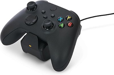 Base de carregamento solo PowerA para Xbox Series X|S - Preto, Funciona com Xbox One, Estação de Carregamento para Controle sem Fio do Xbox, Licenciado Oficialmente