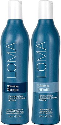 Duo de Shampoo e Tratamento Hidratante Loma Hair Care