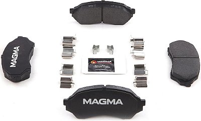 Pastilhas de freio cerâmicas MAGMA Premium PMD798C, dianteiras