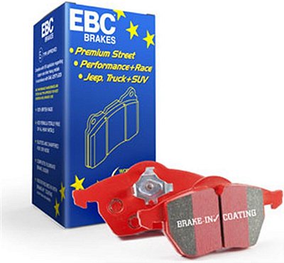 Pastilha de freio cerâmica EBC Brakes DP31881C, Vermelha.