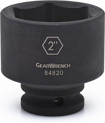 Soquete de impacto padrão de 6 pontos GEARWRENCH 3/4 Drive SAE 2-3/16 - 84823