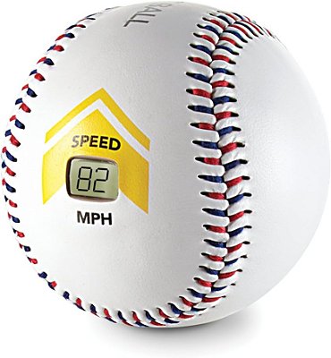SKLZ Bullet Ball - Sensor de Velocidade de Arremesso de Baseball, Branco