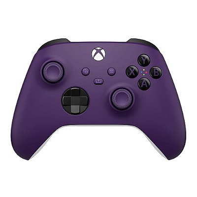 Controle de Jogos Sem Fio Xbox Core - Roxo Astral - Xbox Series X|S, Xbox One, Windows PC, Android e iOS
