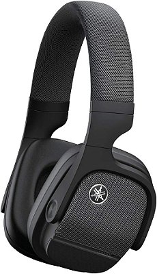 Fones de ouvido sem fio YAMAHA YH-L700A com som 3D - Over-Ear, otimizador de escuta, cancelamento de ruído ativo ANC avançado, Bluetooth 5 com aptX Adaptável, Preto