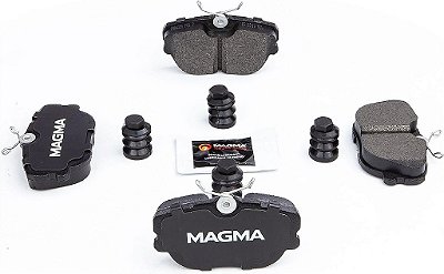Pastilhas de freio semi-metálicas MAGMA Fire Born Braking PMD439M, dianteiras