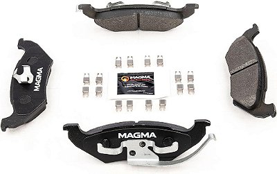 Pastilhas de freio semimetálicas traseiras MAGMA Premium PMD662M