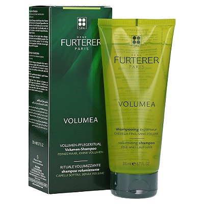 René Furterer VOLUMEA shampoo volumizador - Para cabelos finos e sem vida - Espessamento e volumização - Livre de SLS
