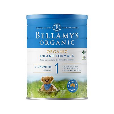 Orgânico Bellamy's, Fórmula Infantil Etapa 1, 0-6 meses