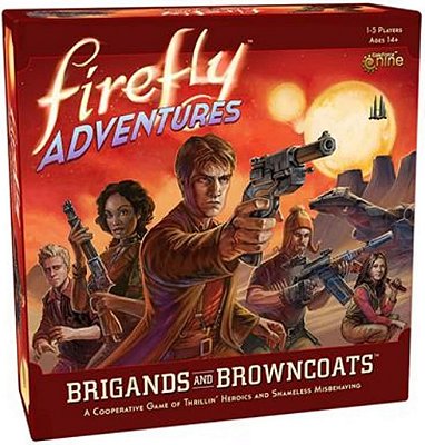 Aventuras de Firefly: Jogo de Tabuleiro de Salteadores e Rebeldes.