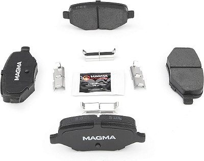 MAGMA Premium PMD1377C Pastilhas de Freio Cerâmicas, Traseiras