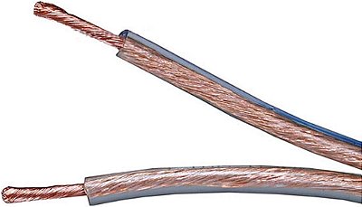 Cabo de alto-falante de cobre livre de oxigênio aprimorado de calibre 12 AWG da Monoprice 109343 (sem logotipo) - 100 pés revestidos em plástico durável com condutor codificado por cores