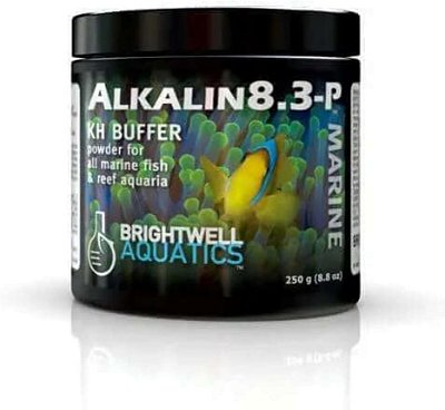 Brightwell Aquatics Alkalin8.3-P - Pó de Buffer Alcalino para KH para Todos os Aquários Marinhos e de Recife