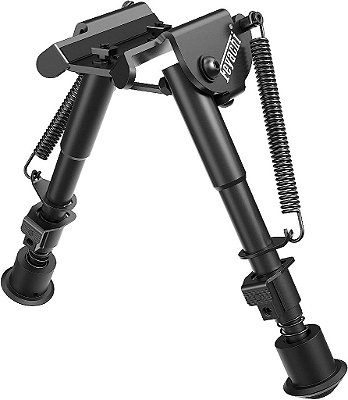 Bipé Feyachi B13 Mlok 6-9 Polegadas Leve Bipé de Rifle Anexado diretamente ao Sistema Mlok para Caça e Tiro.
