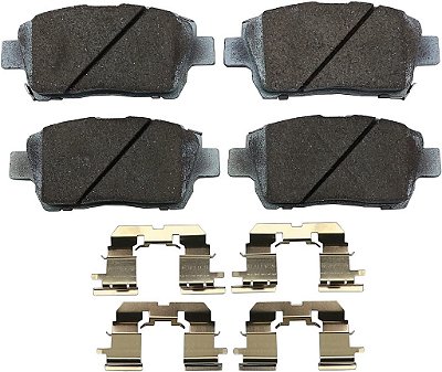 Beck/Arnley 085-6621 Pastilha de freio premium com hardware Montagem de Serviço Automotivo