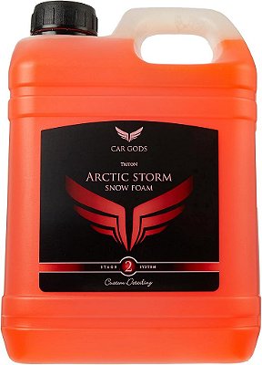Deuses do Carro Shampoo de Espuma Super Grossa para Neve Arctic Storm com Fragrância de Laranja - 85 Fl Oz