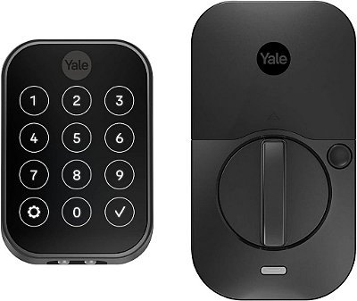 Trava Yale Assure Lock 2, Z-Wave Key-Free Touchscreen Lock (Nova), Preto Aveludado