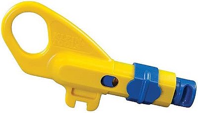 Klein Tools 55918 Cinto de Ferramentas, Cinto de Ferramentas para Eletricista para uso com Bolsas Modulares do Sistema Modular Click Lock da Klein Tools, Tamanho M, Amarelo/Azul