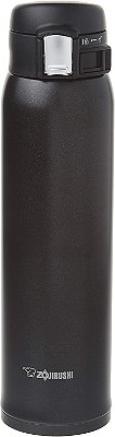 Caneca de Aço Inoxidável Zojirushi, 16 onças, Preto Fosco
