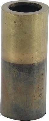 O Vaso de Alumínio Novogratz, 4 x 4 x 10, Dourado