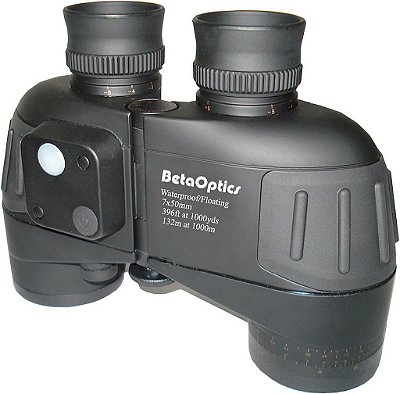 Binóculo Marítimo à Prova D'água BetaOptics com Bússola 7x50