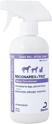 Spray MiconaHex+Triz para Cães, Gatos e Cavalos, 16 fl oz
