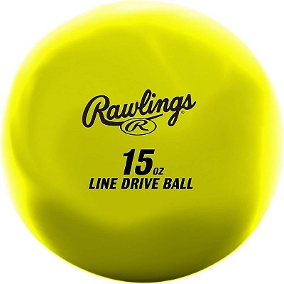 Rawlings | Bolas de Treinamento Ponderadas LINE Drive | 15 oz. & Opções Ocas Disponíveis