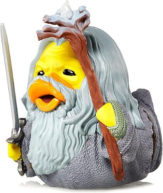 Edição em Caixa TUBBZ Gandalf (Você Não Passará) Figura de Pato de Vinil Colecionável - Mercadoria Oficial de O Senhor dos Anéis - TV, Filmes e Jogos de Vídeo