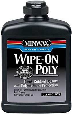 Minwax 409160000 Wipe-On Poly, Pint, Gloss (a base de água).

Minwax 409160000 Poli Esfregão, Pint, Brilho (à base de água)