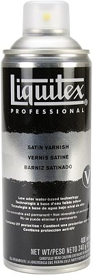Verniz em Spray  Liquitex Professional, Acetinado, Lata de 12 oz