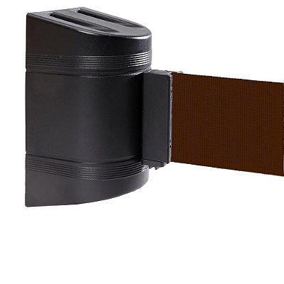 Suporte de parede para cinto de nylon preto de 15' de alta resistência com clips universais, caixa magnética, marrom, da ComeAlong Industries