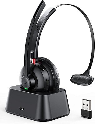 Fones de ouvido USB Tribit (Preto)
