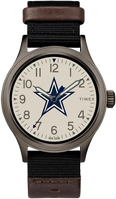 Relógio Timex Men's TWZFLIOMB NFL Clutch Detroit Lions para Homens