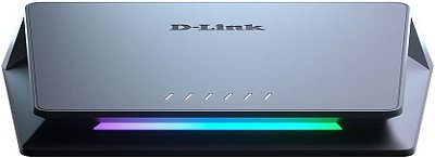 Chave de jogo não gerenciada D-Link com 6 portas 10GB & 2.5GB com 1 x 10G, 5 x 2.5G - Multi-Gig, Rede, sem ventilador, Plug & Play, Indicador Color