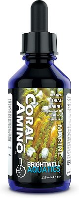 Brightwell Aquatics CoralAmino - Complexo de aminoácidos para coloração e crescimento de corais, 125 ml