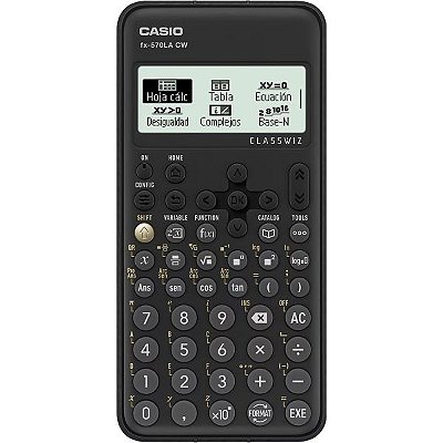 Calculadora Científica Casio FX-570LA CW - Preto