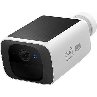Câmera de Segurança IP Anker T8134 Eufy SoloCam S220 Exterior Wifi - Branco/Preto