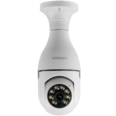 Câmera de Segurança IP Satellite CAM003 Wifi - Branco/Preto