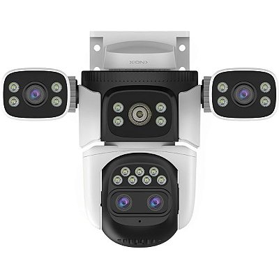 Câmera de Vigilância IP Multi Xion XI-CCTV400 O-KAM Pro FHD 1080p Wifi - Branco