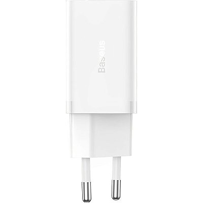 Carregador de Parede USB-C Baseus CCGP180102 Gan5 Pro - Branco