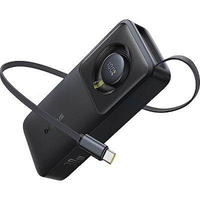 Carregador Portátil Baseus Free2Pull P10073701123-00 30 W 10.000 mAh - Preto