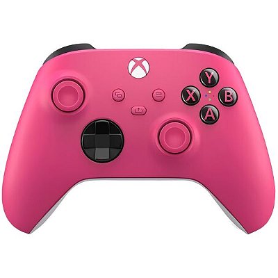 Controle Sem fio Microsoft para Xbox Series X/S/One - Rosa (QAU-00082)