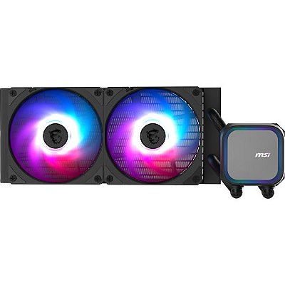 Cooler Líquido MSI MAG Coreliquid A13 240 ARGB para CPU - Preto